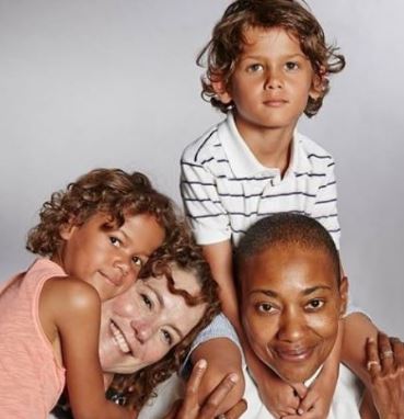 Lisa Hintelmann and Robyn Crawford are the proud parents of two adopted kids